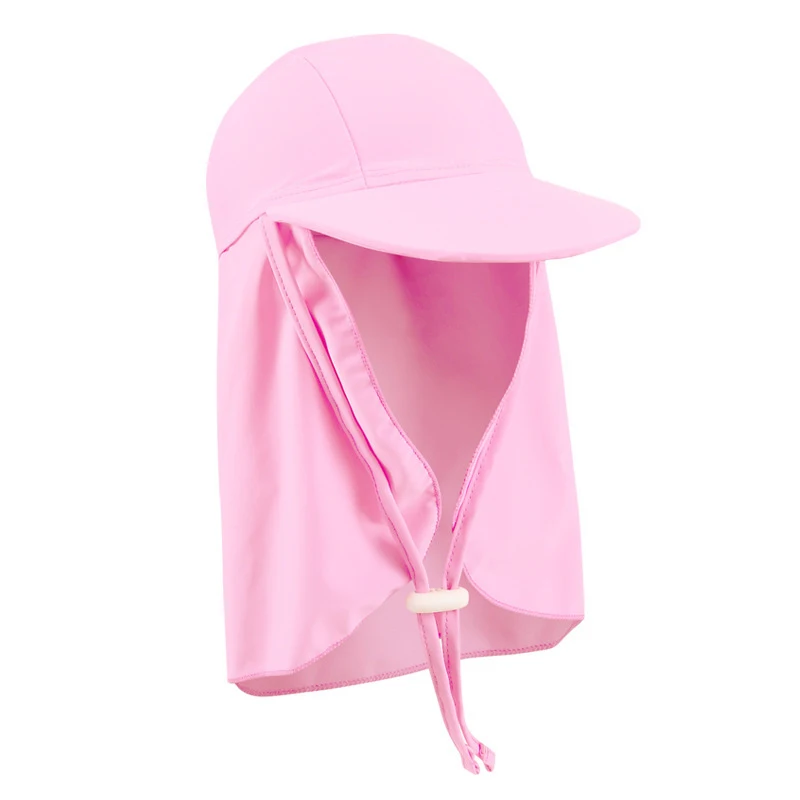 Childrens Sun Legionnaire Hat Cap Kids Baby UPF 50+ Neck Flap Protection Swimming Neck Protector for WaterSports Camping Hiking