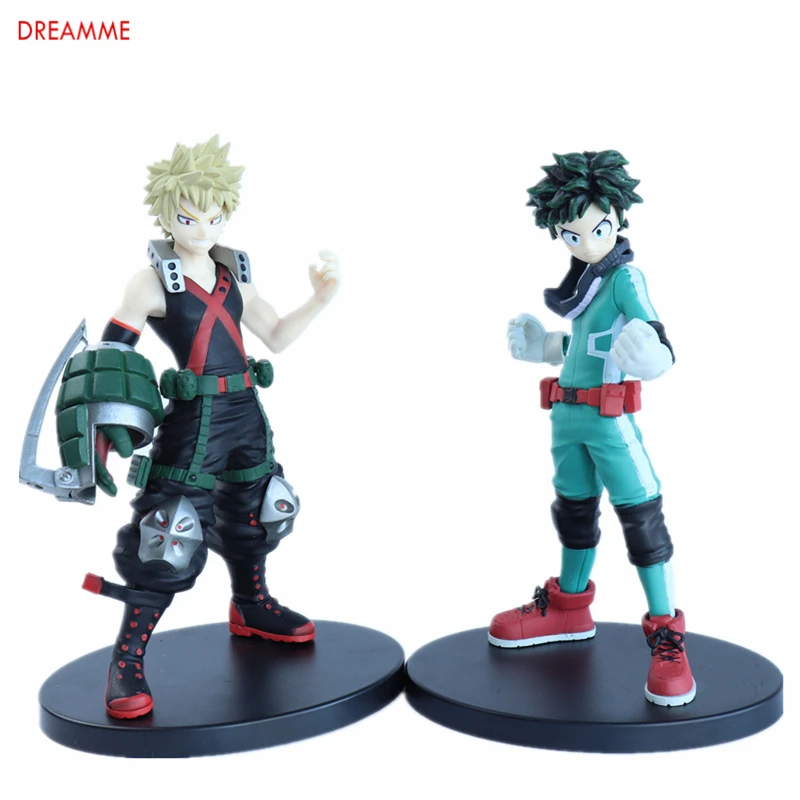 

My Hero Academia Deku Midoriya Izuku Ground Zero Bakugou Katsuki Model 17cm Anime Action Figure Toy for Collection T047