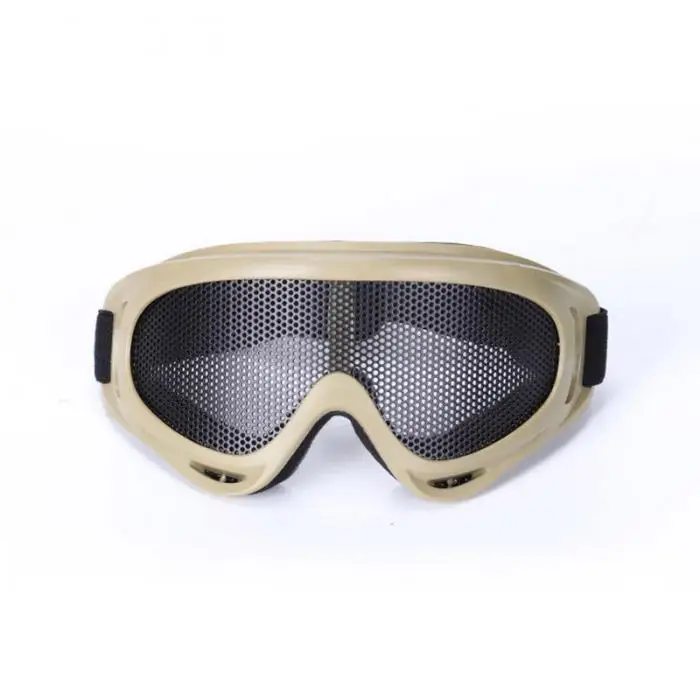 Тактические Защитные очки для страйкбола на открытом воздухе, защитные очки с металлической сеткой для глаз, защитные очки, защитные аксессуары для рабочего места FC
