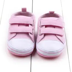 Бесплатная доставка обувь для детей парусиновая обувь против скольжения малышей Обувь для малышей на мягкой подошве Спортивная обувь для