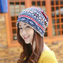 Прямая с фабрики Осень Зима взрослых унисекс Повседневная Кепки леди двойные толстые женской Кепки Шляпа Унисекс Skullies шапочки