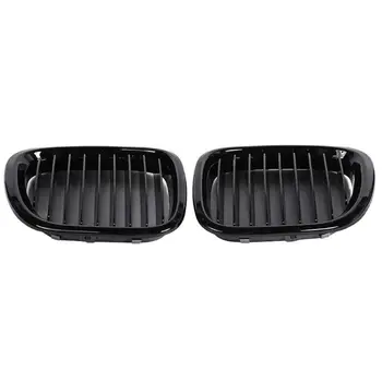 

VODOOL Front Kidney Grilles 51138412949 51138412950 Gloss Black Car Racing Grills Exterior Accessories Part For BMW Z3 1996-2002