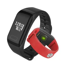 Новый Smart Band Приборы для измерения артериального давления часы F1 Смарт-часы браслет сердечного ритма Мониторы SmartBand Беспроводной Фитнес для Android IOS Телефон