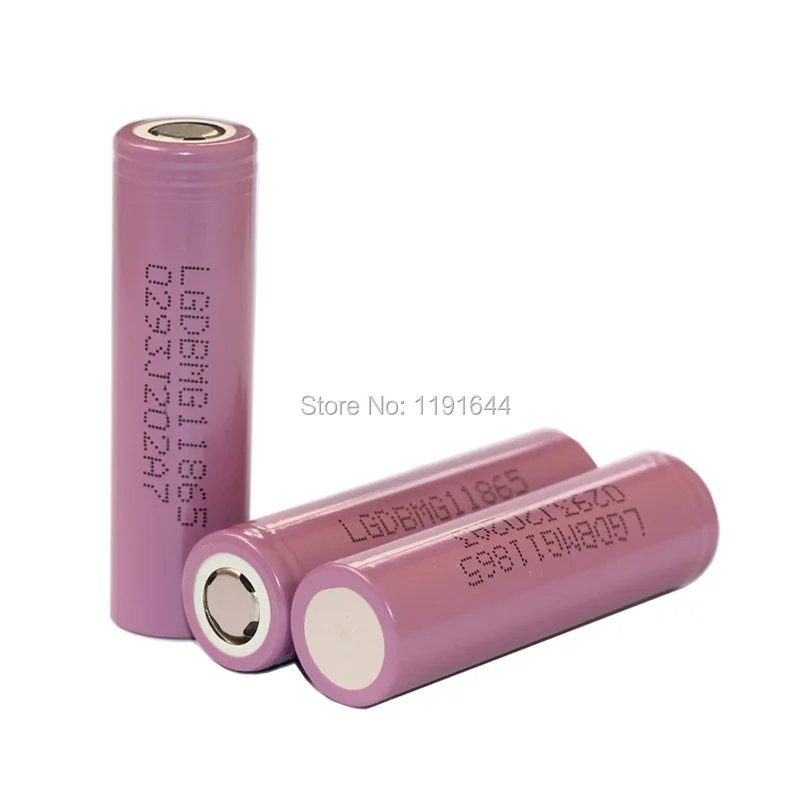 6 шт./лот, 3,6 V INR18650 MG1 18650 2900mAh 10A, аккумулятор для электроинструмента LG