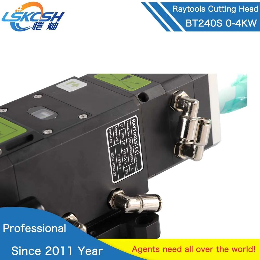 Raytools BT240S 0-4kw fiber Laser Cutting Head Upgrade from Raytools BT240 0-4000W Empower Laser Consumables Cutting Machines