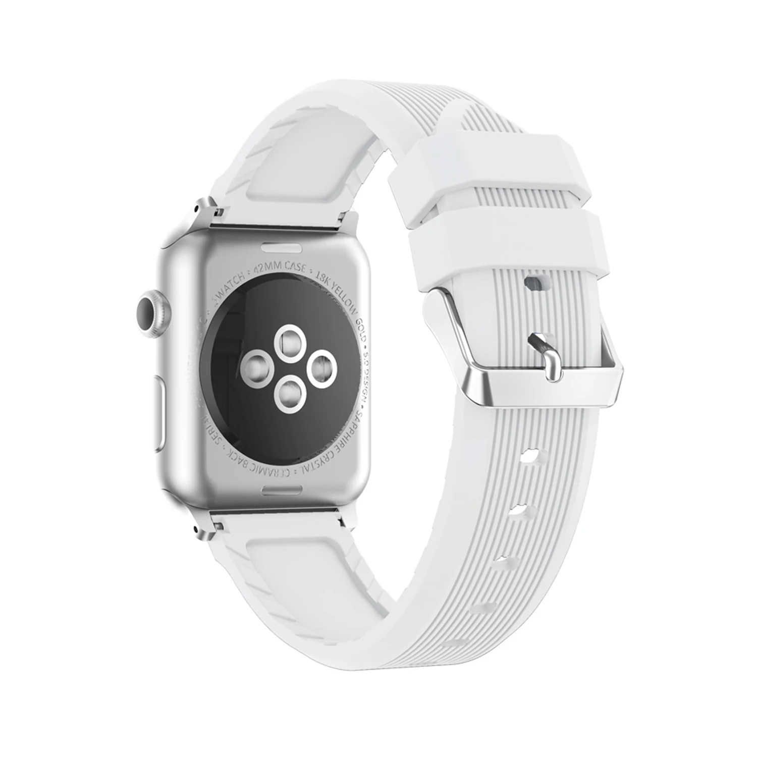 sport silicone strap for apple watch band 42mm/38 Replacement rubber bracelet for iwatch series 1/2 apple-bands-series- : image sport silicone strap for apple watch band 42mm/38 Replacement rubber bracelet for iwatch series 1/2 apple-bands-series-