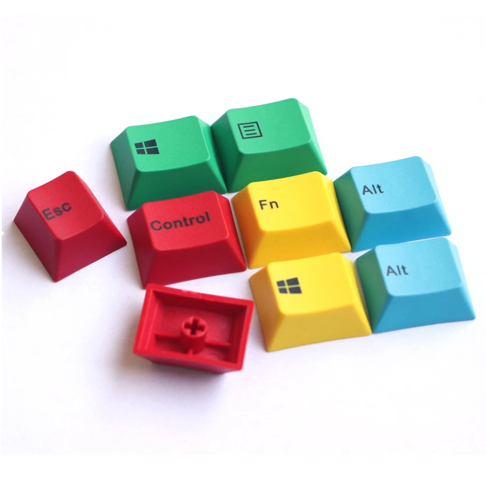 cmyk pbt keycap Вишневый профиль 9 клавишный краситель подбитые брелки подходят переключатели cherry MX