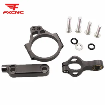 

CNC Finished Aluminum Motorcycles Stabilize Steering Damper Bracket Mount Holder Support For Kawasaki VERSYS 1000 2012-2016