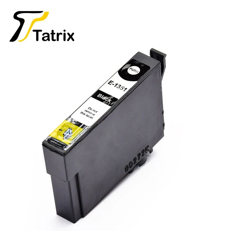 5 шт. T1351 1351 черный цветной совместимый картридж для Epson Stylus T25/TX123/TX125/TX135|ink