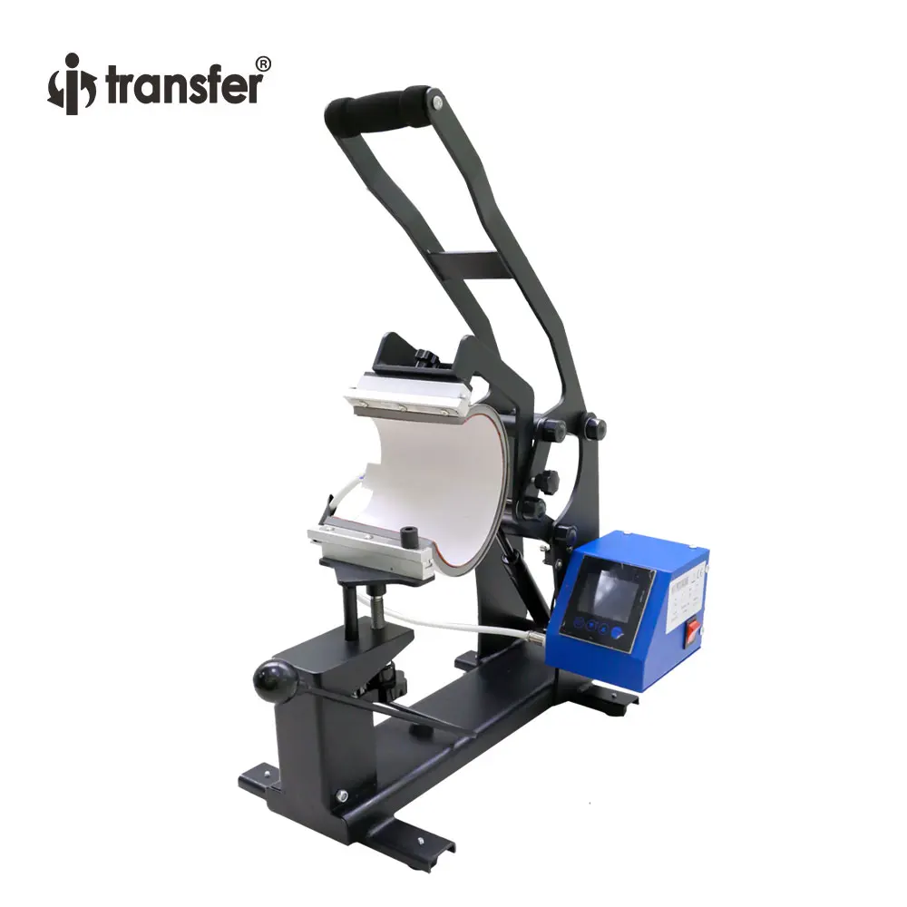 

i-transfer Mugs Heat Press Machine LCD Touch Screen Controller Heat Transfer Pressing Mugs HPM-45F