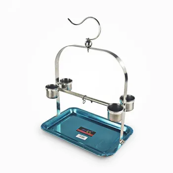 

Small parrot stand stainless steel bird cage parrot shelf bird supplies ZP0103947