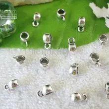 1800 шт. тибетский серебряный бочонок дужка A10108