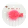 Girls Hairpins with Small Lovely Soft Fur Pompom Mini Ball Gripper Hairball Pom Hairclips Children Hair Clip Hair Accessories ► Photo 3/6