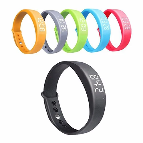 Smart Wrist Watch Pedometer W5 Steps Counter Calories Tracing Sports Bracelet
