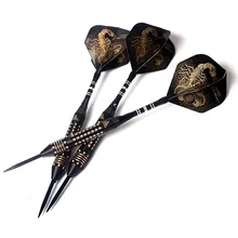 Cuesul Черный скорпион 24 г стальной наконечник Дартс набор