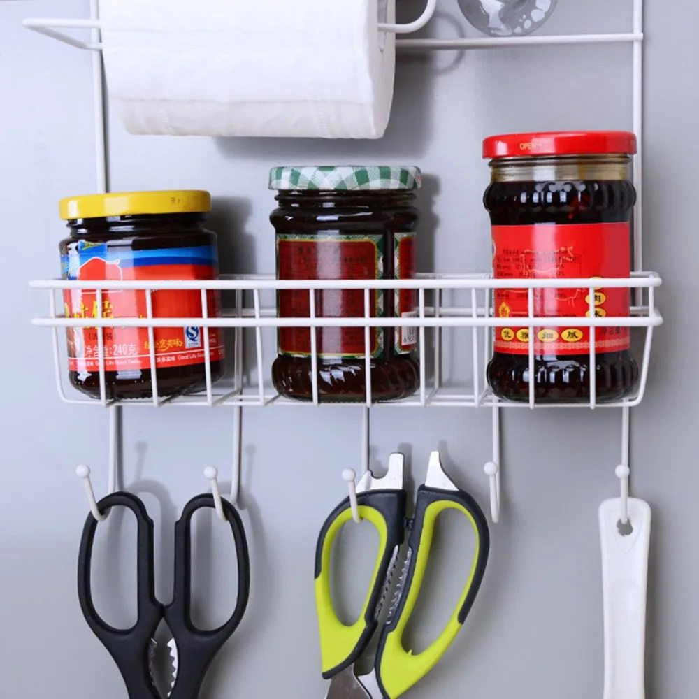 Refrigerator Rack Side Shelf Sidewall Holder Multifunctional Kitchen Supplies Organizer Household Multi-layer Fridge Storage