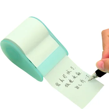

Novelty Korean Memo Pad Label Sticker Cute Sticky Note Flash Card Study School Notepad Art Accessory Office Post Tape Dispenser