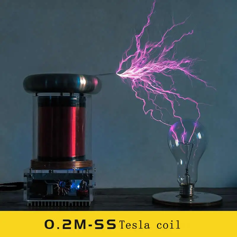 0.2M Solid-state Tesla Coil/Music Tesla Coil/Lightning Storm LIGHTNING STORM