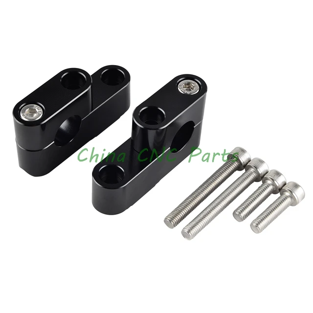 1"up 1.25" Back Handlebar Riser Spacer Kits For Yamaha FZ1 01 15 FZ6 04