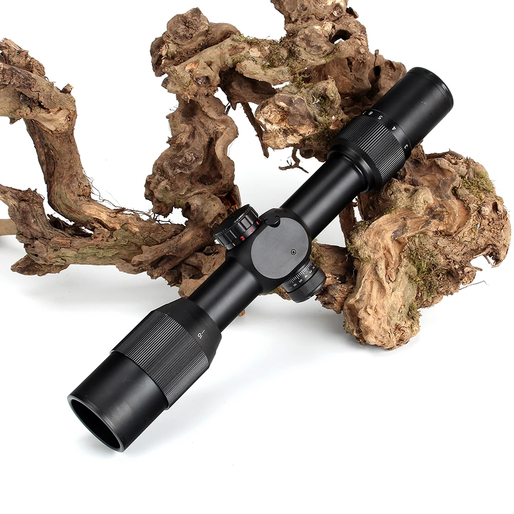 KANDAR 3-12X40 AOQ First Focal Plane Hunting Riflescopes Red Green Illuminated P4 Glass Etched Reticle Turrets Lock Scope (10)