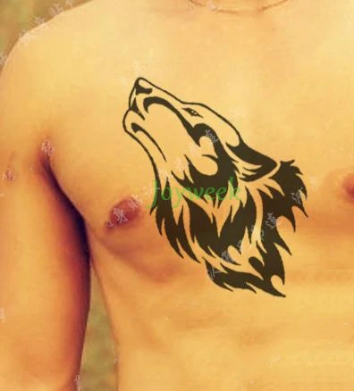 Водостойкая временная татуировка наклейка большого размера Ловец снов Волки Волк тату наклейка s флэш-тату поддельные татуировки для мужчин и женщин 7 - Цвет: Розовый