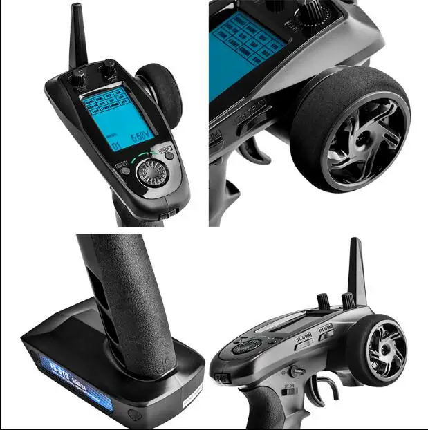 

New Arrival Flysky FS-GT5 2.4G 6CH Transmitter with FS-BS6 Receiver for RC Car Boat spare parts