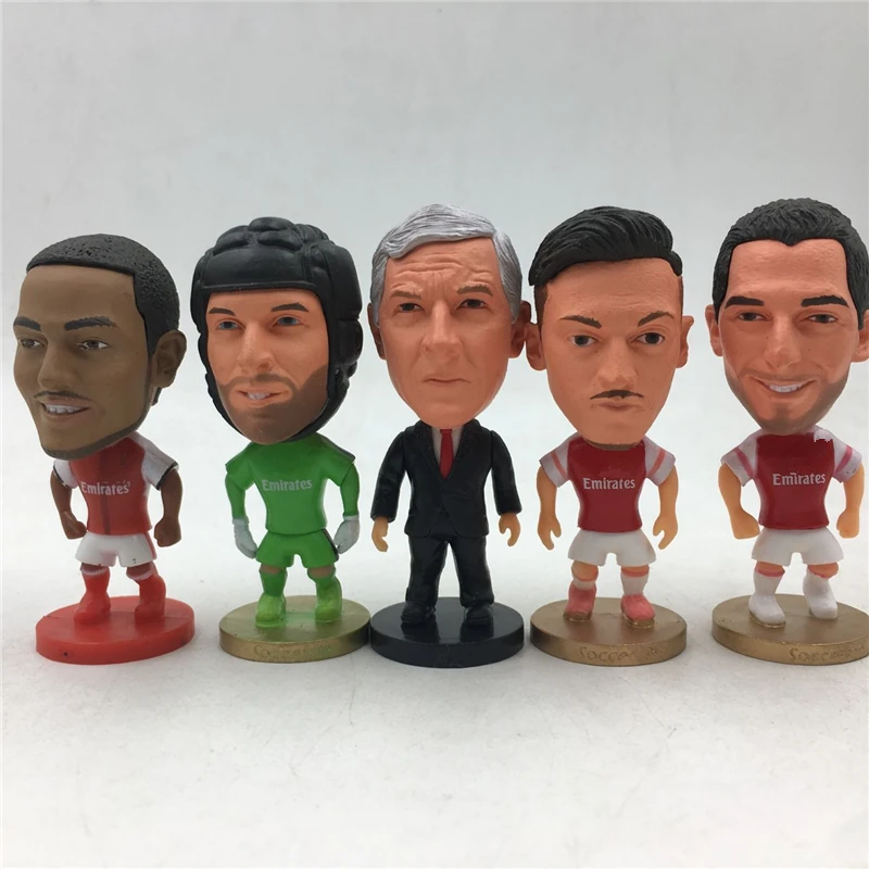 1 шт. Soccerwe Soccer Star ARS # Famous Star Ozil Mkhitaryan Wenger Wilshere Aubameyang Henry Bergkamp Figures Red Kit сезон 2019