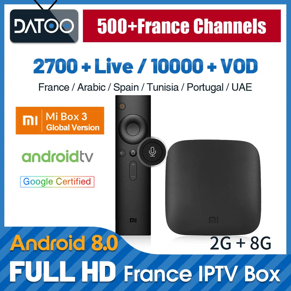 

Full HD French IPTV Subscription XiaoMi Mi Box 3 TV Box IPTV Arabic France Turkey IPTV Arabic Qatar Belgium IP TV Germany Italy