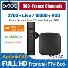 Full HD French IPTV Subscription XiaoMi Mi Box 3 TV Box IPTV Arabic France Turkey IPTV Arabic Qatar Belgium IP TV Germany Italy