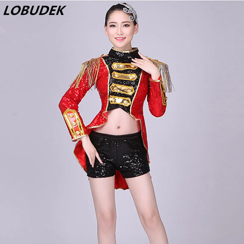 Buy Jazz dance costumes modern dance costume new stage fashion