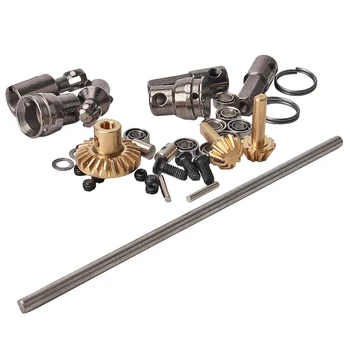 

Kids Truck Drive Assembly Pick-up Durable Pack Spare Direct Replace Metal Toy Parts For WPL 1/16 RC Car