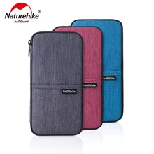 Naturehike многофункциональный открытый мешок за наличные деньги, паспорт, карты С Помощью Multi Путешествия Бумажник NH17C001-B
