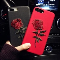 3D-Embroidered-Rose-Floral-Flower-Phone-Case-Protective-Art-Handmad-Case-For-iPhone-6-6S-7