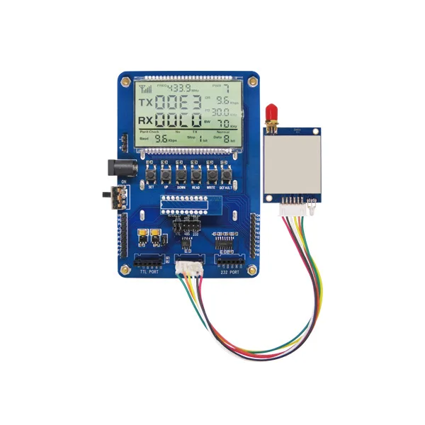 Demo board for SV611 651 wireless transceiver Module