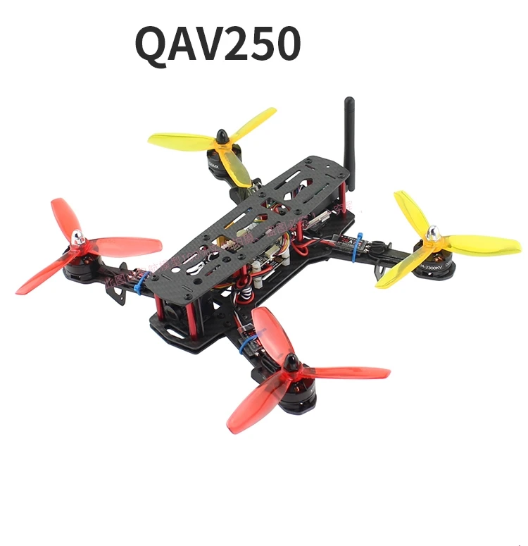 Комплект квадрокоптера QAV250 из углеродного волокна рамка + мотор ESC пропеллер
