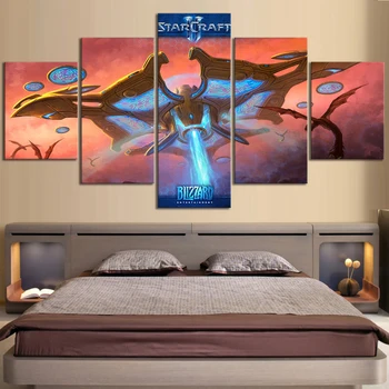 

starcraft2 Video Game Poster Fantasy Art HD Wall Pictures for Living Room Wall Decor
