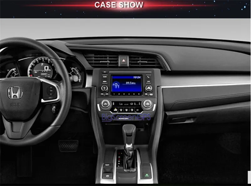 Clearance 10.4 Inch Android 6.0 Tesla Style Car DVD Player GPS Navi For Honda Civic 2016 2017 Stereo Multimedia Headunit Autoradio Satnav 0
