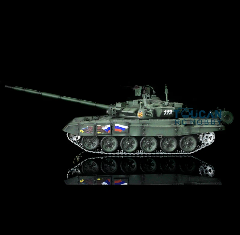 

Henglong 1/16 Scale Darkish Green Upgraded Metal Ver Russian T90 RTR RC Tank 3938 TH00157