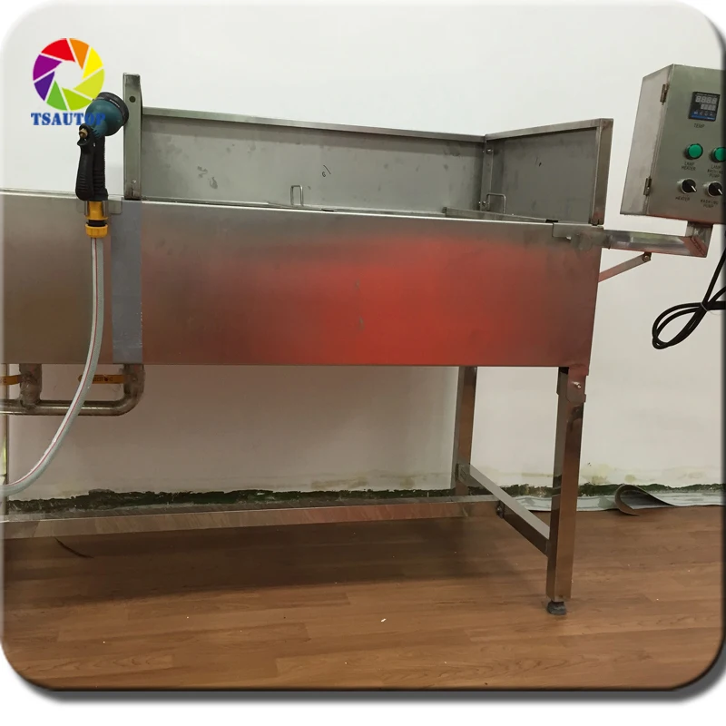 TSAUTOP 1.3*0.7*0.8m size hydro dipping machine with extra washing gun