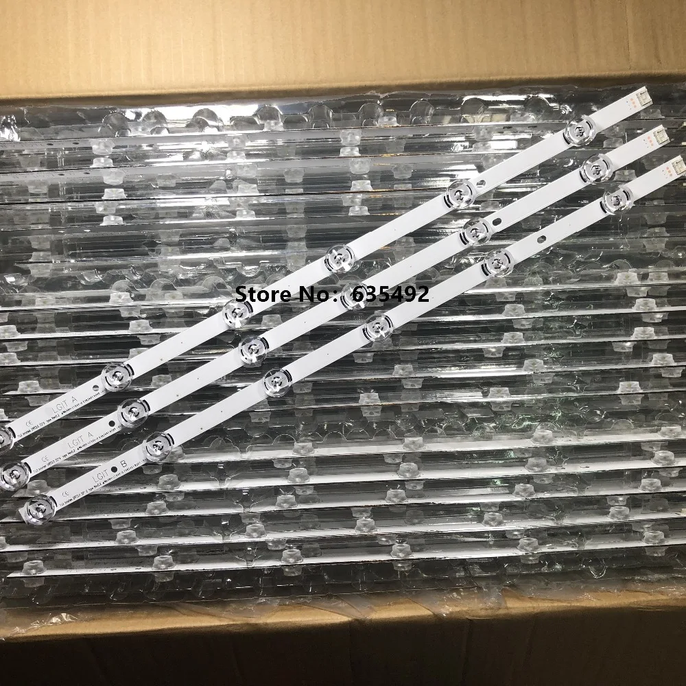 

100% New 3 PCS(2*A 1*B) LED backlight strip for LGIT A B LG innotek DRT 3.0 32"A B WOREE TV 32MB25V 6916l-1974A 1975A 2223A