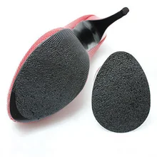 Самоклеящийся коврик для обуви Высокий Каблук Протектор для подошвы Резиновые противоскользящие колодки Подушка стелька передняя часть Высокая наклейка в виде каблука Z0010