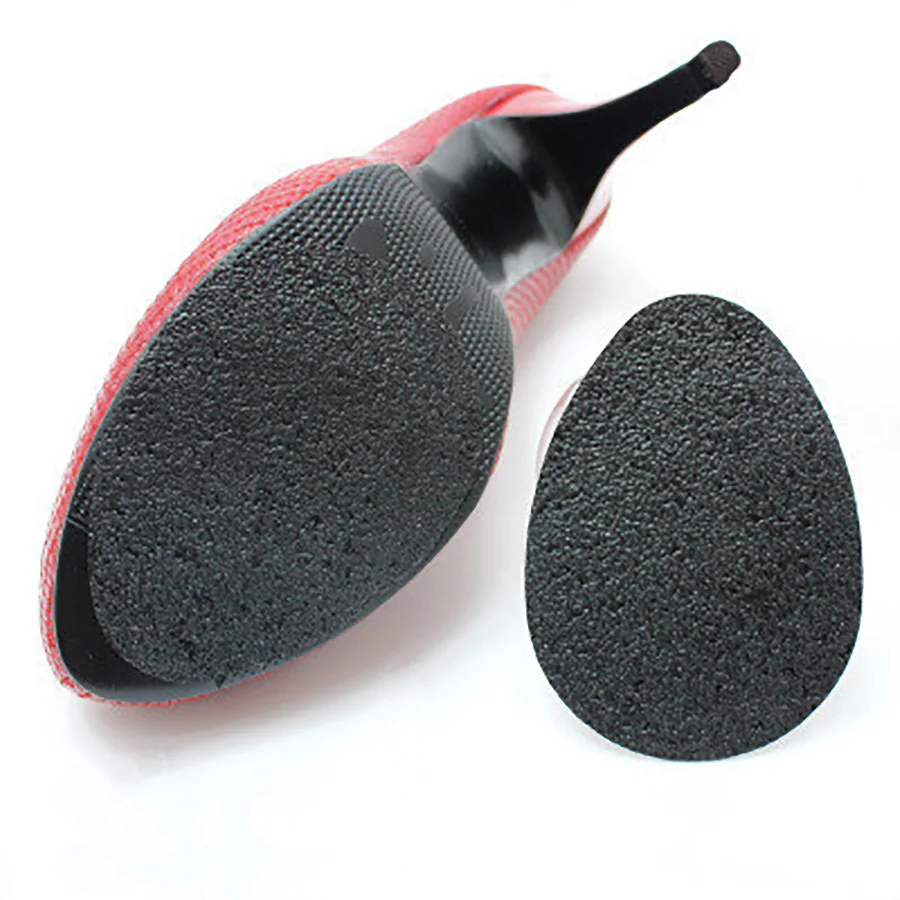 

Self-Adhesive Shoes Mat High Heel Sole Protector Rubber Anti-Slip Pads Cushion Insole Forefoot High Heels Sticker Z0010