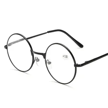 Gafas de Calidoscopio Vintage redondas de Metal primavera piernas gafas de lectura Retro hombres mujeres gafas de espejo marco de Metal gafas rojas