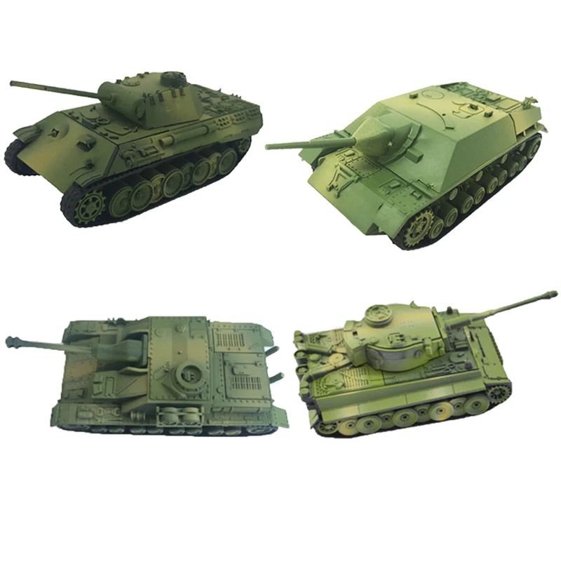 Сборка модели 1/72 Танк набор игрушка подарок 1 шт. Второй мировой войны немецкий Тигр DIY 4D солдат пантера горячая распродажа Высокое качество