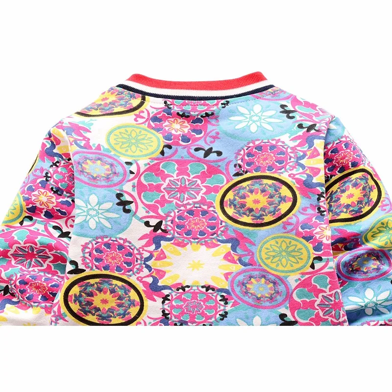 New Baby Coats Print Boys Girls Jackets Spring Autumn V Neck Cardigan Coat Fashion Infant Cotton Coat 7-24 Months Baby Clothing (8)