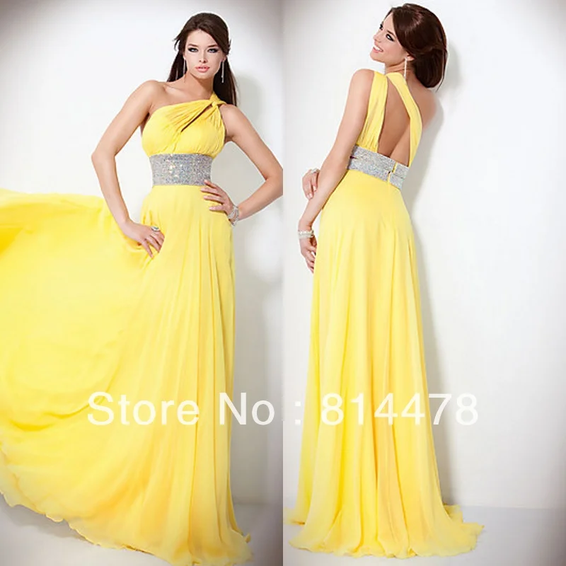 jjshouse yellow dress