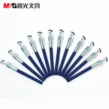 0,5 гелевая ручка M& G KGP1821 стандартная Шариковая ручка для офиса и школы, канцелярские принадлежности,, 24 шт./лот