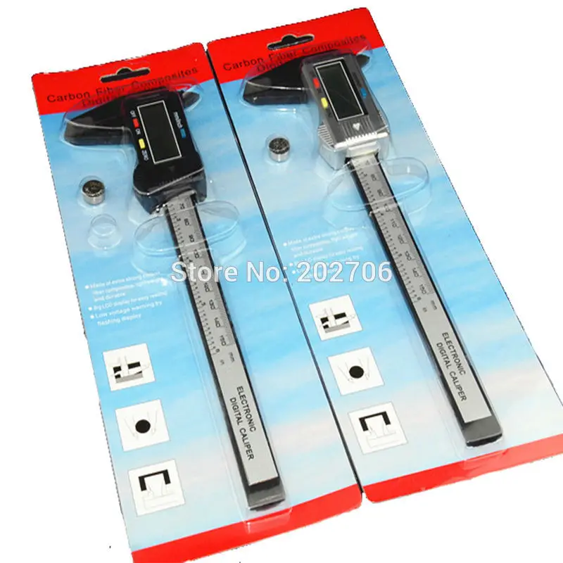 plastic digital caliper black (5)