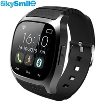 SkySmile Original Smartwatch M26 Bluetooth Smart Watch Alitmeter Android Phone For Apple IPhone IOS Music Player Pedometer SMS