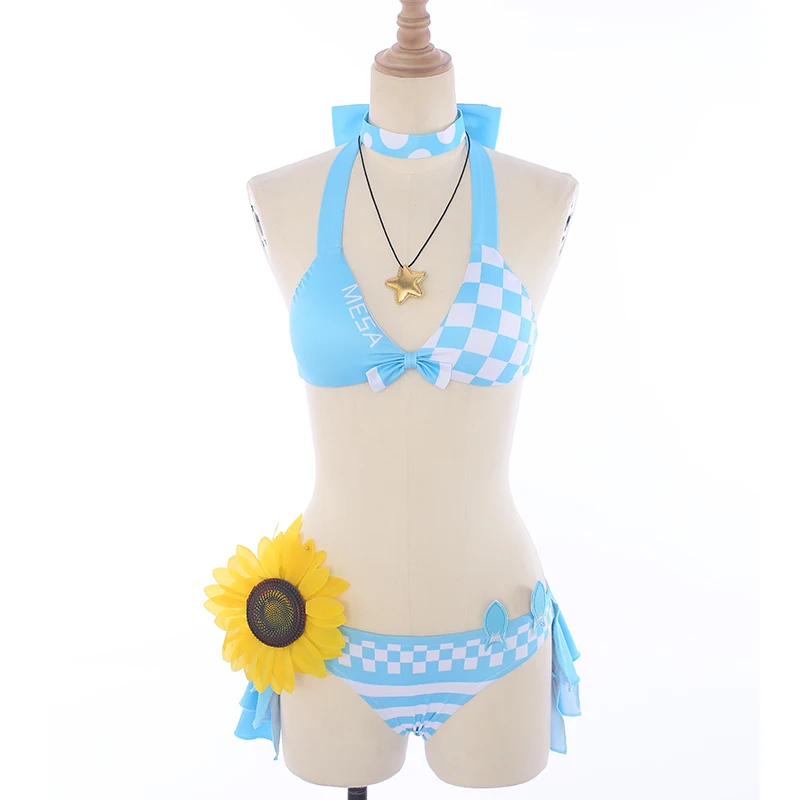 

Anime Honkai Impact 3 Cosplay Summer Sexy Fashion Casual Seaside Vacation Swimwear Costume Sweet Cute Swimsuit